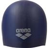 Arena Cuffia da nuoto unisex in silicone per capelli lunghi, comoda, extra morbida, ad alta elasticità, per donne e uomini, uso quotidiano e allenamento, in schiuma blu navy/mare