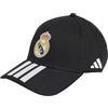 adidas Unisex - Adulto Real Madrid Hat, Black/White, XXS-XS
