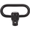 HALDER Push & Go Riemenbügel Sport Ø 9,5 X 1,5/40 Mm, Schwarz, Cinghia con Morsetto Unisex-Adulti, Nero, 9,5 x 1,5 mm