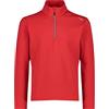 CMP Maglia a Maniche Lunghe Sweat Softech | Morbido pile, leggero da indossare, morbido sulla pelle, per neve e piste