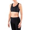 FALKE Reggiseno Sportivo Versatile da Donna, per Sport ad Alto Impatto, Nero, Bianco, 30-40, Taglie A-D, 1 Pezzo, per Corsa, Equitazione (Ammortizzatore, Finitura Senza Cuciture, Asciugatura Rapida)