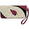 Little Earth Productions Little Earth - Portafoglio Curvo e Organizer con Cerniera, Arizona Cardinals NFL