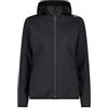 CMP Giacca Da Donna In Pile Knit Tech Con Cappuccio Fisso Jacket Donna