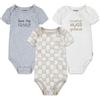 Huggies Bodysuit (3-Pack) Baby Boy White