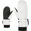 Ziener KLAIRO - Guanti da sci da donna | Gore-Tex, molto caldo, bianco fog, 7,5