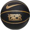 Nike Versa Tack 8P Pallone Da Basket Unisex Adulto, Unisex Adulti, Basket., N.000.1164.062.07, Nero/Oro Metallizzato/Nero/Oro Metallizzato., 7