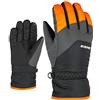 Ziener Guanti da sci per bambini Lando Glove junior per sport invernali, colore arancione, 7 (XL)