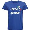 All You Can Tee Forza Azzurri Royal T-Shirt Unisex - Adulto
