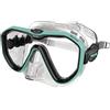 SEAC Appeal - Maschera da Subacquea Made in Italy monolente con Fibbia 3D Direttamente sul facciale Unisex Adulto