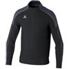 Erima Giacca da allenamento EVO STAR (1032456) Unisex - Bambini e ragazzi, nero/slate grey, 152