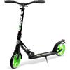 Hurtle Renegade Monopattino a 2 Ruote per Bambini, Adolescenti e Adulti - Manubrio a T Regolabile, Pedana in Lega Antiscivolo, Pieghevole e Portatile con Tracolla