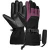 Reusch Couloir R-TEX XT Guanti da sci unisex - impermeabili, antivento, traspiranti, isolamento R-LOFT, pelle vegana, softshell, fodera MicroActive, Powder Cuff, Comfort Leash, per uomo e donna