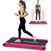 Squatz Tapis Roulant, Pieghevole, Tapis Roulant Salvaspazio, 2-in-1 Walking Pad con Vibrazione, Display LED, Nastro Antiscivolo, Motore Silenzioso 750W per Casa e Ufficio