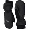 CMP - Muffole da sci da donna in twill, Nero, 6