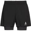 Odlo Uomo Pantaloncini da Corsa 2-in-1 ZEROWEIGHT 5 inch