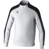 Erima Giacca da allenamento EVO STAR (1032419) Unisex - Bambini e ragazzi, bianco/nero, 128