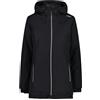 CMP Woman Jacket Long Fix Hood Giacca Donna