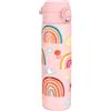ION8 Borraccia leggera in acciaio, 600 ml/20 oz, Arcobaleni | Non isolata, Anti-perdita, Facile da aprire, Chiusura sicura, Lavabile in lavastoviglie, Borraccia in metallo