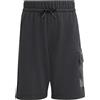 adidas Mixte Enfant Seasonals Camo Shorts, Black/Carbon, 5-6 Years