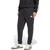 adidas Uomo Essentials Feelcozy French Terry Pants, Black/White, S