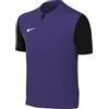 Nike Unisex Kids Short-Sleeve Soccer Jersey Y Nk DF Trophy V JSY SS, Court Purple/Black/Black/White, DR0942-547, XS