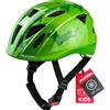 ALPINA A9710 Casco da Bicicletta, Green Dino, XS