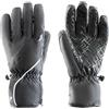 Zanier Donna 93348-2000-7,5 Guanti, Nero, 7,5