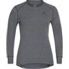 Odlo Intimo termico da donna Active Warm I Maglia termica a maniche lunghe I Intimo termico da sci con collo rotondo I Donna
