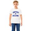 Inter T-Shirt Bambina, Prodotto Ufficiale, Collezione Back to Stadium