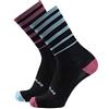 Nalini 03121901100C000.27 GRAVEL SOCKS (CMP) Unisex adulto Calzini SPAIATE/NERO/CICLAMINO/AZZURRO S/M