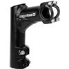 ergotec, Attacco Manubrio Comfi 25.4 / Aluminium AL6061-T6, 15°, Schwarz-Sand, Nero (Schwarz-Sand), 80 mm