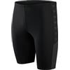 Speedo Boom Logo Splice Jammer da nuoto Uomo, Nero/Grigio Ossido, 3XS