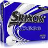Srixon AD333 9 White - Dozzina di palline da golf - Distanza e controllo ad alte prestazioni - Bassa compressione - Resistente e durevole - Accessori e regali da golf premium