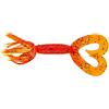 Yamamoto Yamamoto Doppia Coda Hula Grub 12,7 cm, Zucca w/grande nero