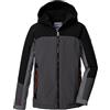 Killtec Kow 223 Bys Jckt Giacca funzionale/giacca da sci con cappuccio e paraneve Bambini e ragazzi