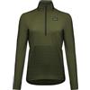 GORE WEAR TrailKPR Mid-Layer Ibrido 1/2-Zip da Donna