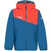 Rock Experience REJJ01191 GREAT ROOF HOODIE Giacca 1484 MOROCCAN BLUE+0755 HIGH RISK RED 8/128