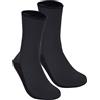 Cressi Metallite Boots, Calzari Antiscivolo per Apnea e Immersioni, Neoprene 3 mm Unisex Adulto, Nero/Logo Blu, M