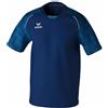 Erima Maglietta Sportiva Evo Star (3132404) Uomo, New Navy/Mykonos Blue, 3XL