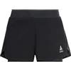 Odlo Donna Pantaloncini da Corsa 2-in-1 ZEROWEIGHT 3 inch