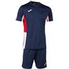 Joma Set uomo Danubio II blu navy rosso bianco