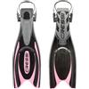 Cressi Frog Plus, Pinne per Immersione con Cinturino Regolabile Unisex Adulto