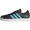Adidas Unisex - Adulto Mercedes - AMG Petronas Formula One Team VL Court Base Shoes, Core Black/Semi Mint Rush/Ftwr White, 36 EU