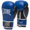 LEONE 1947, Flash Guantoni da Boxe, Unisex - Adulto, Blu, 10 OZ, GN083