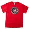 SDI NCAA UNLV Rebels 100-percent Pre-Shrunk Vintage Circle a Maniche Corte, Uomo, Red