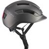 CGM BORGO, Casco da Bici Unisex Adulto, Antracite Satinato, L (59-61cm)