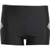 adidas garçon Big Bars Swim Boxers, Black, 9-10 Years