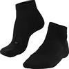 FALKE GO2 Short M Sso cotone filo funzionale antivesciche 1 paio, Calzini da golf Uomo, Nero Black 3000, 39-41