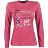 HKM PRO TEAM Speed Print - Maglietta a Maniche Corte, Colore: Lampone