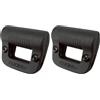 KlickFix Sostegno Montaggio FANALE su Cesto LIGHTCLIP Bici Bicicletta Supporto (Confezione da 2)